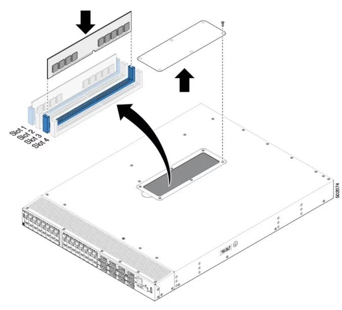 Módulo de memoria DRAM 16 GB Cisco (NXK-MEM-16 GB) - Actualización de memoria de servidor Foto 3 de 3