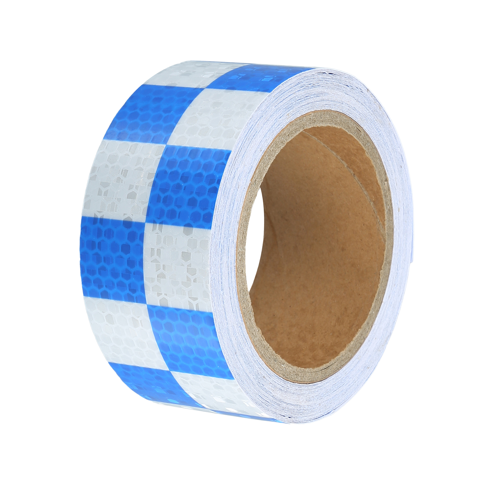 Autocollantss pour voiture à carreaux bleus blancs, 5cmx10m, bandee avertisseur