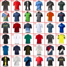 Men Cycling Jersey 2024 Summer Short Sleeve Bike Shirt Quick Dry Bicycle Uniform