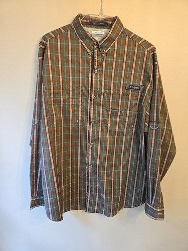 Columbia Chemise Pêche PFG Tamiami II Homme - Manches Longues