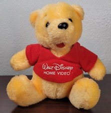 80s Walt Disney Home Video VHS Promotion Pooh Bear 6" Plush