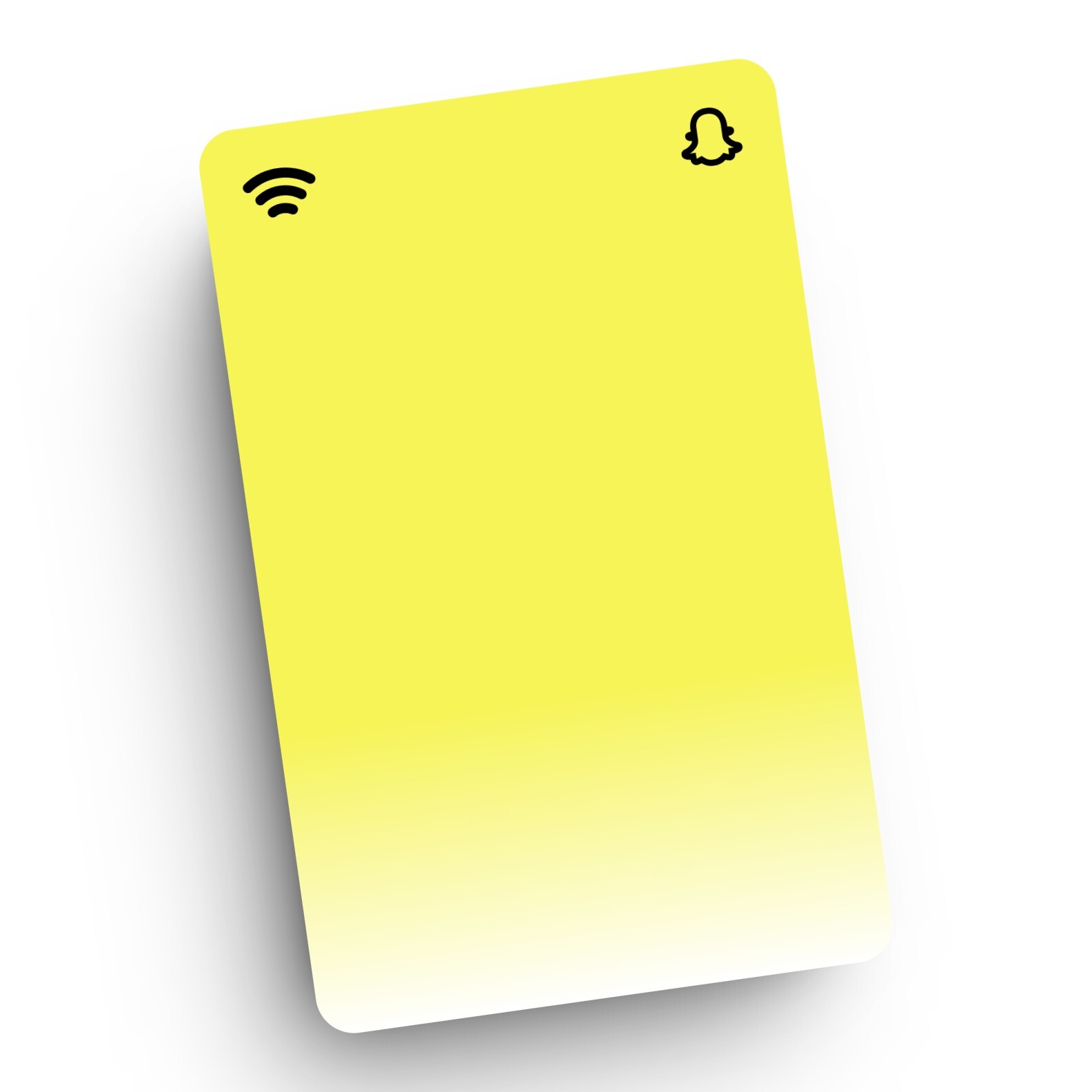 Carte connectée NFC Snapchat pour booster vos abonnés et réseaux sociaux pro