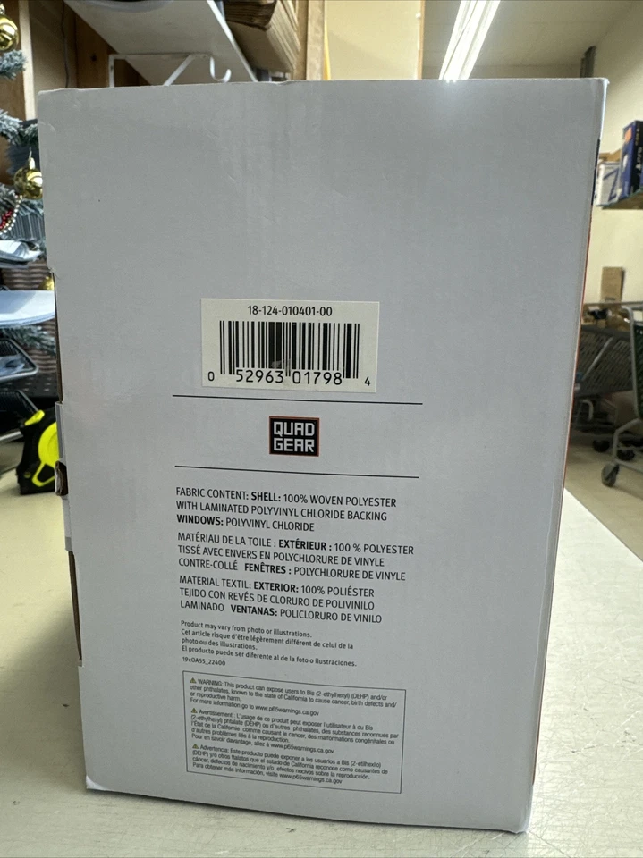 Accesorios Clásicos Quad Gear UTV Cabina Gabinete Negro Yamaha Rhino 450/660/700 Foto 2 de 4