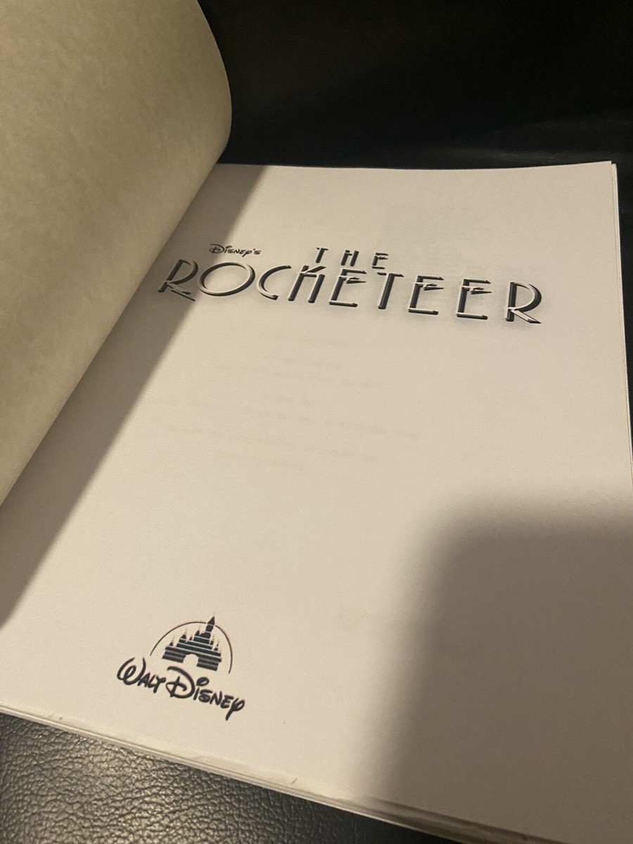 Walt Disney Pictures THE ROCKETEER (1991) Original Screenplay