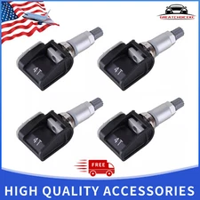 4x Tire Pressure Sensor TPMS 84152501 85110397 For Chevy Silverado GMC Trailer