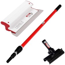 LEVEL5 14" Composite Skimming Blade w/ 49"-87" Ext. Handle  Adapter  5-429C