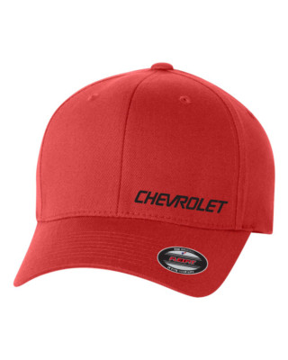 CHEVROLET CHEVY MOTOR   FLEXFit HAT  ***FREE SHIPPING IN A BOX***