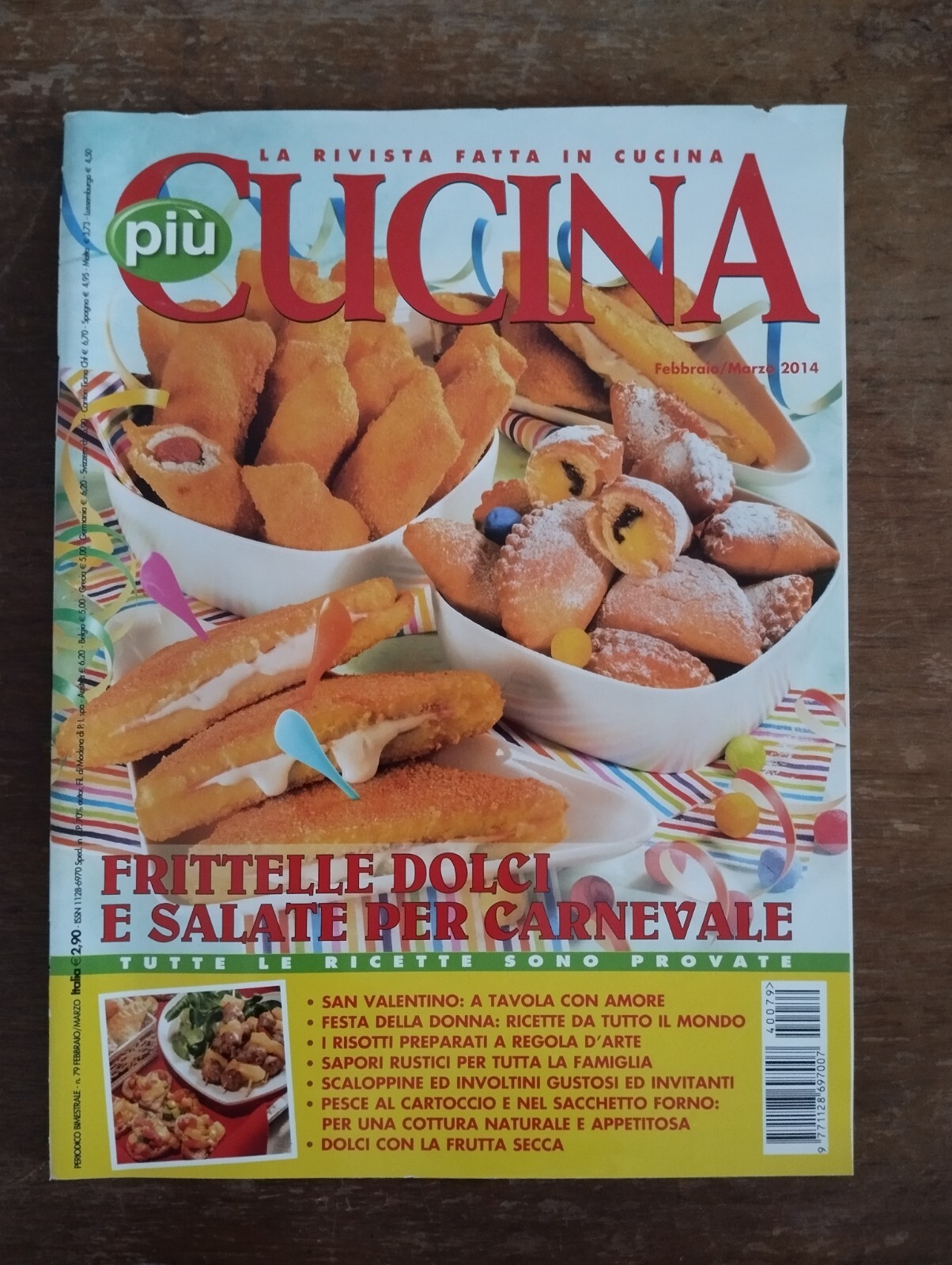 2014 02/03 MEHR KÜCHE FEBRUAR/MÄRZ 2014 Nr.79 PFANNKUCHEN GESALZEN KARNEVAL