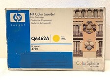 Genuine NEW HP Q6462A Yellow Print Toner Cartridge for LaserJet 4730mfp CM473...