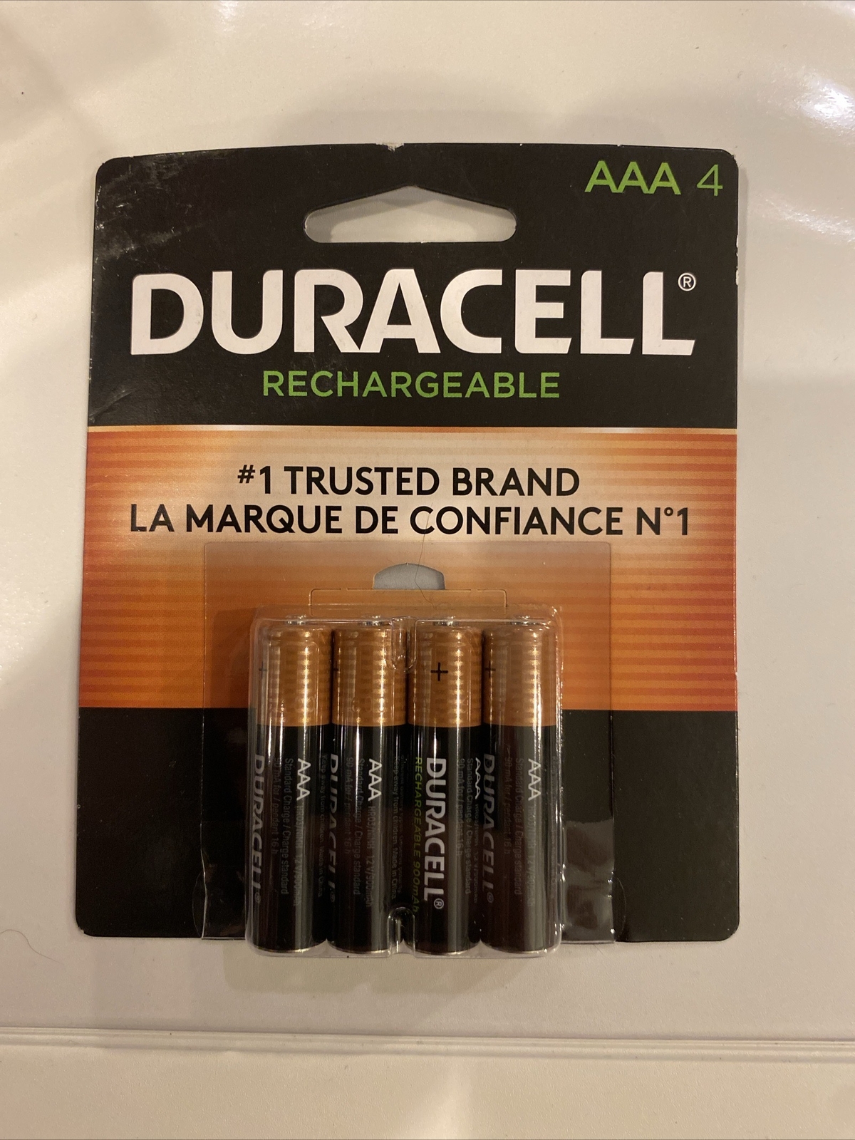 DURACELL AAA Rechargeable Batteries 1.2V, 4/pack New Sealed 798235690904 eBay