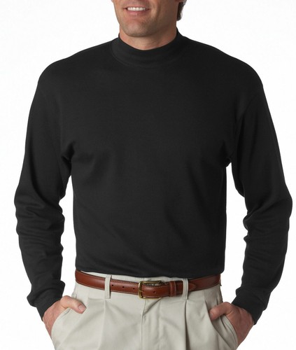 Ultra Club Mock Turtleneck Mens Loose 