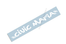 Civic Mafia Windshield Banner Window Decal Sticker Jdm Fits Honda