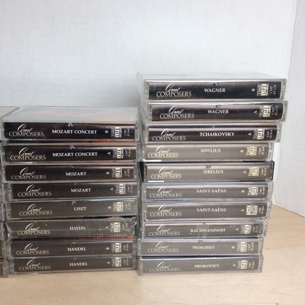 Time Life Music Great Composers 34 Cassette Tape Set Missing 5
