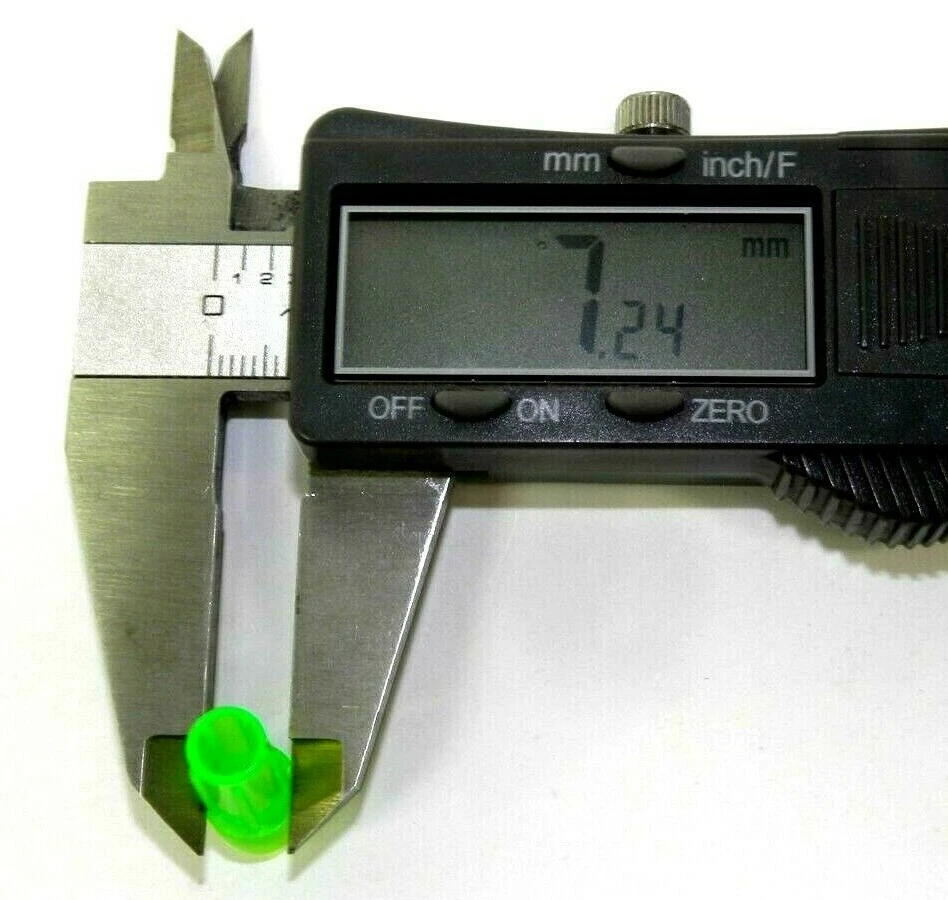 LOTE NUEVO DE 36 3 DOZ. Ballesta horton plástico 6,5 mm cucks media luna verde sc134 Foto 3 de 4