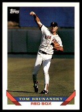 1993 Topps Tom Brunansky Boston Red Sox #532