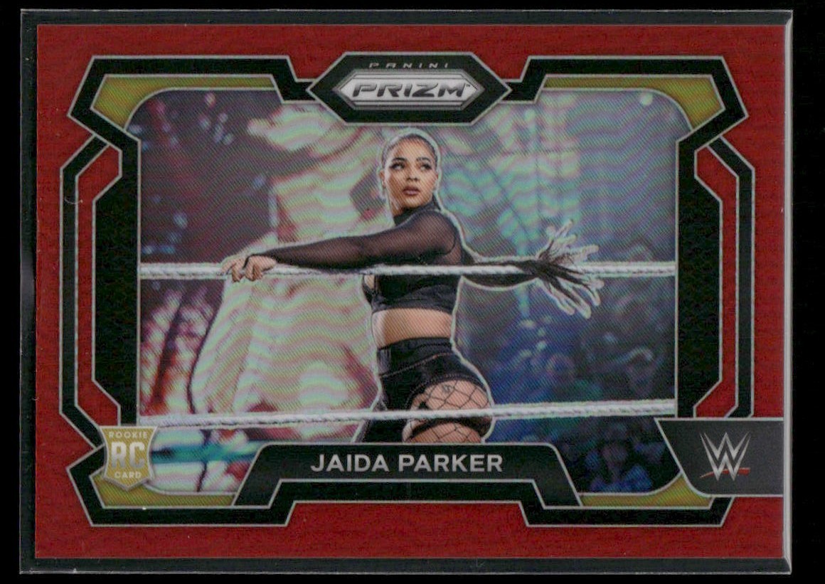 2024 Prizm WWE Jaida Parker #2 Red Prizm /299 (RC)
