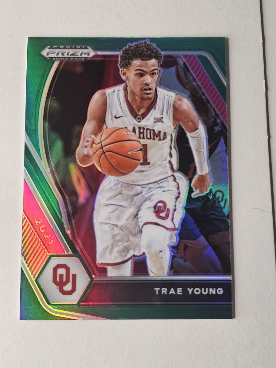 Prizm Trae Young RC Hyper Ref トレイ・ヤング 2021 Panini Prizm Draft Picks Trae Young Green Prizm RC #78