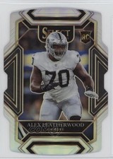 2021 Panini Select Club Level Silver Prizm Die-Cut Alex Leatherwood #286 17tx