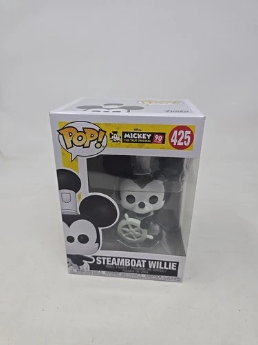 Funko Pop! Vinyl: Disney - Mickey Mouse (Steamboat Willie) #425