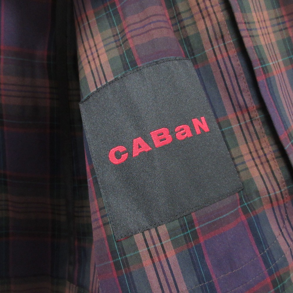 CABaN Check Pattern Stretch Tailored Jacket, Size… - image 7
