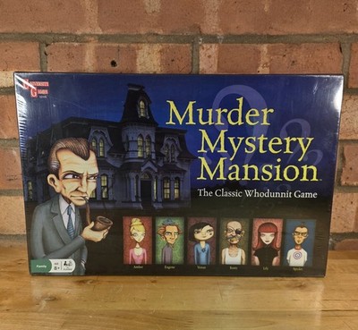 Murder Mystery Mansion Der Klassiker Whodunnit Spiel University Games - Neu