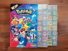 Pokemon Advanced Waps Panini - Collectors Case & 117 Waps