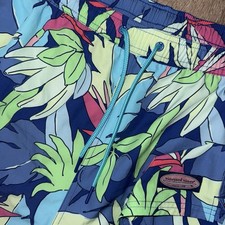 Vineyard Vines Printed Chappy Trunks Men  s 2XL Swim Lined Floral Pineapples 7  