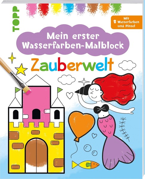 Razumova, Alena/Mein Erster Wasserfarben-Malblock - Zauberwelt Alena Razumo ...-image