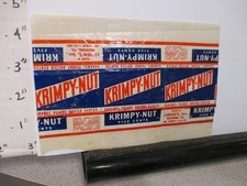candy bar wrapper 1940s KRIMPY NUT Luden's 1.5 oz caramel peanut butter 5ct #2