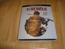11 Rebels 4K Blu-ray (WGU03790B) Well Go USA-with SLIPCOVER