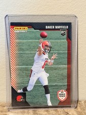 Panini Instant NFL rookie serial Baker Mayfield FL1 Browns 1/587 2018 card. rookie card picture