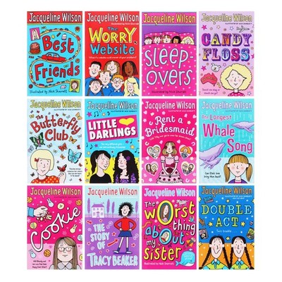 Jacqueline Wilson 12冊 洋書多読 Jacqueline Wilson Collection 12 Books Set - Ages 9-14 - Paperback