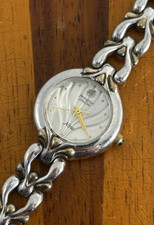 Armitron Now Diamond Watch Women Gold Silver Tone Quartz 22mm New Battery