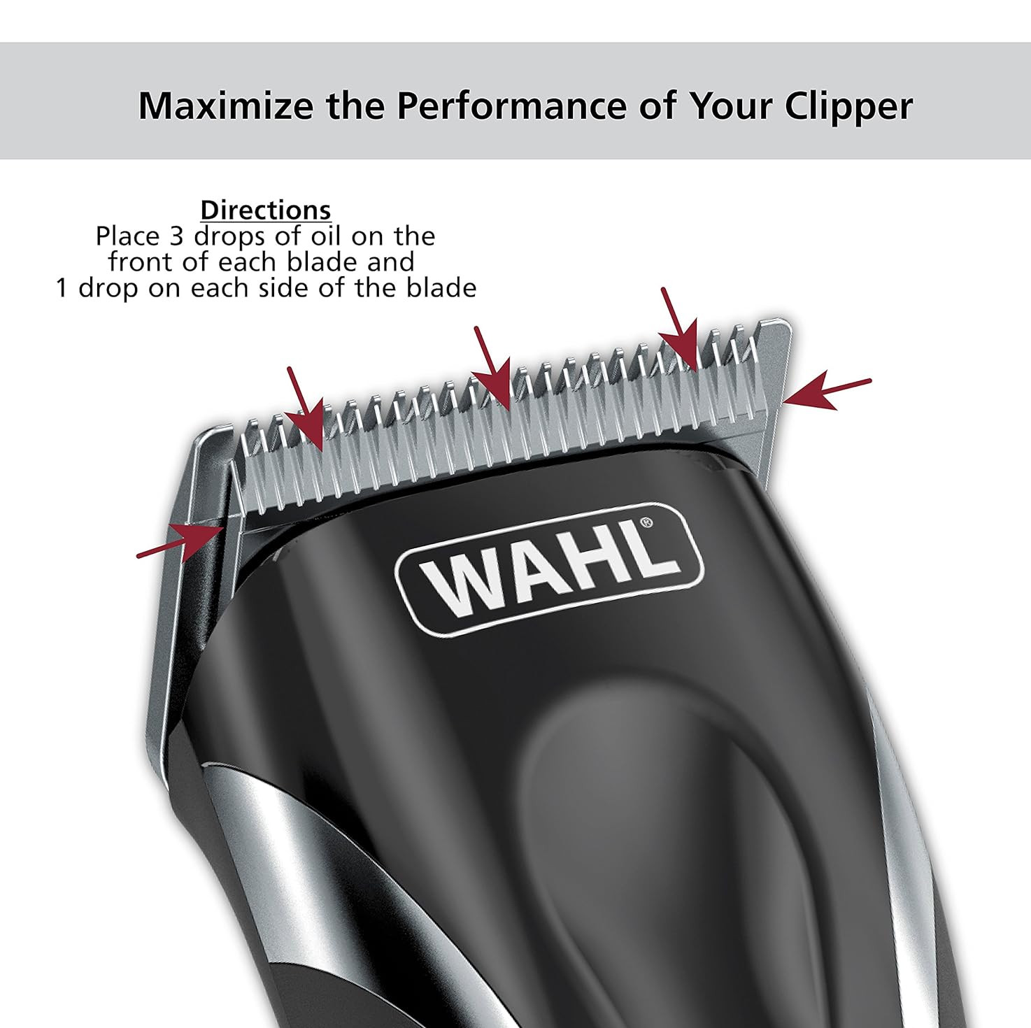 2 pack Wahl Premium Hair Clipper Blade Lubricating Oil