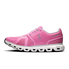 On Women's Cloud 6 Raspberry/White 3WF10063013
