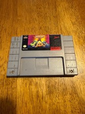 Rock 'n Roll Racing Super Nintendo Game SNES Authentic Tested VGC
