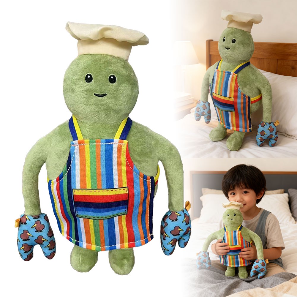11inch The Tiny Chef Plush Toy Soft Stuffed Doll from Tiny Chef Show Toy Gift SP