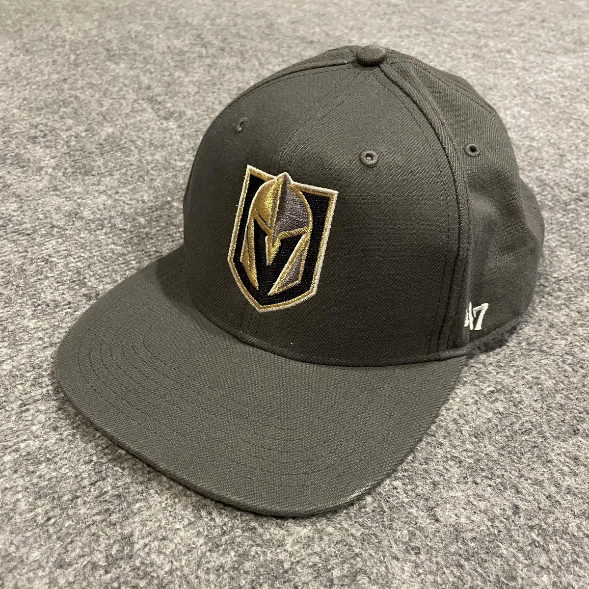 Casquette Vegas Golden Knights 47 Brand - Noir/Gris, Snapback NHL - Très Bon État