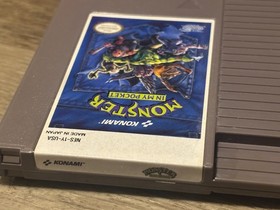 Monster in My Pocket Nintendo Nes Cleaned & Tested Authentic