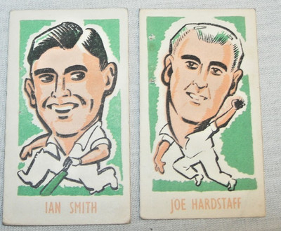 KIDDY'S FAVORITES - 1948 BELIEBTE CRICKETSPIELER - Ian Smith & Joe Hardstaff