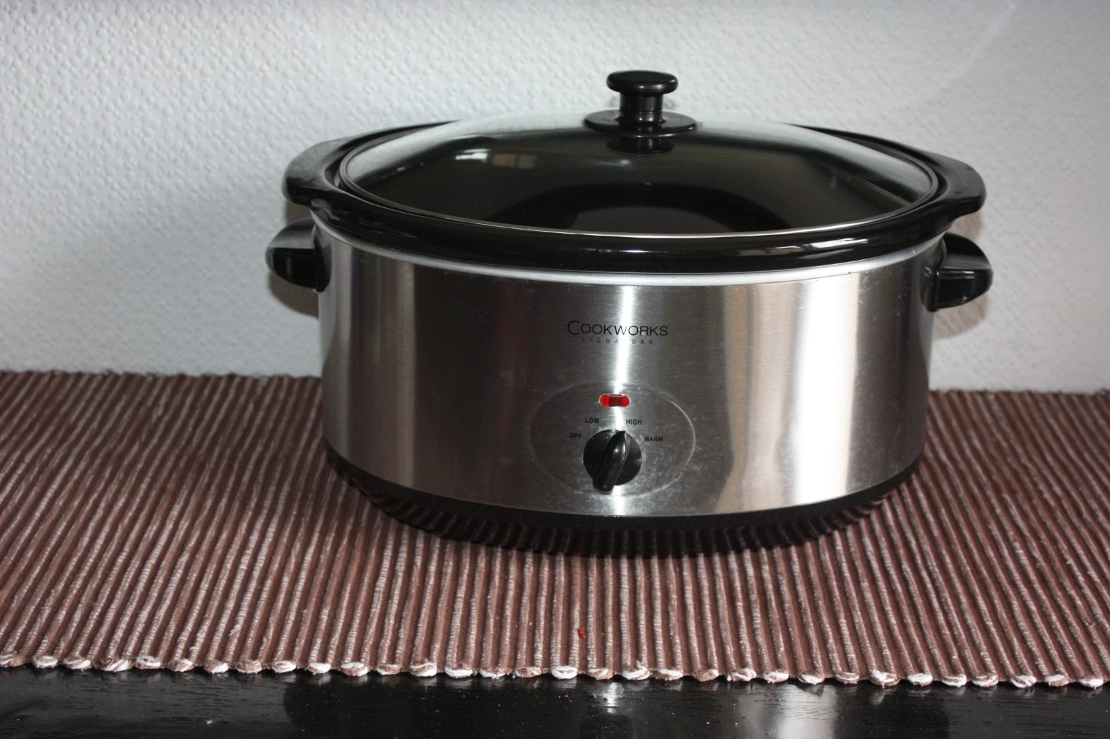 LARGE - COOKWORKS - SC-650 - SLOW COOKER - 320watts - 6ltrs