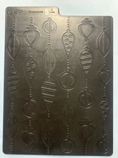 Sizzix 6x8 Double-Sided Texture Plate (Ornaments/Gifts)