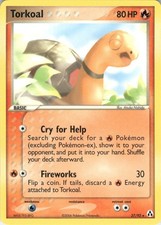 Torkoal Rare EX Legend Maker 27/92 NM on eBay