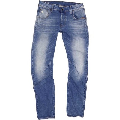 G-Star Arc 3D Herren Blau Straight Slim Stretch Jeans W29 L32 (81199)