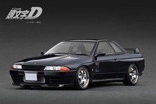 Initial D 1/18 Scale Nissan Skyline GT-R V-spec II BNR32 Model Car New Sealed