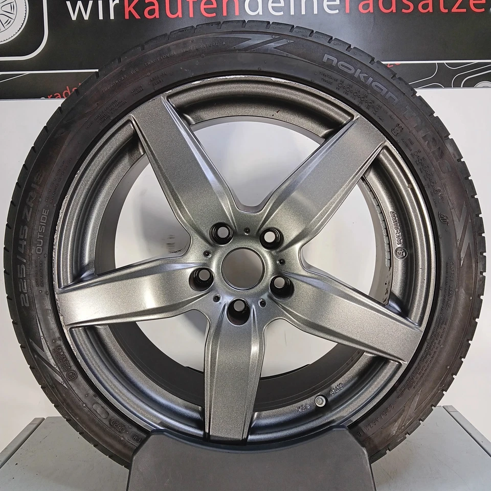 BMW 2er F45 F46 Sommerräder Dezent TB Nokian 225/45R18 #699 - Bild 2 von 4