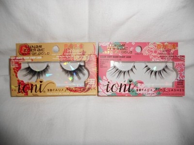 Lot 2 Ioni Lashes Xtreme Hybrid Crisscross Fox Eye & Xtreme Spike Fox Eye New