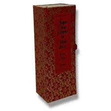 4 Japanese Screens Dividers  in Miniature Dollhouse Reiko Chiba Tuttle 1986