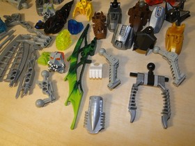 LEGO Bionicle Parts Lot Masks Limbs Weapons Heads Technic
