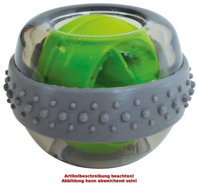 SCHILDKRÖT Spinball, Hand- und Armtrainer, grau/grün
